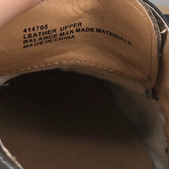 Joseph Abboud Thorton Leather Plain Toe Gray Oxfords Men's Size 10.5 - Picture 4 of 7